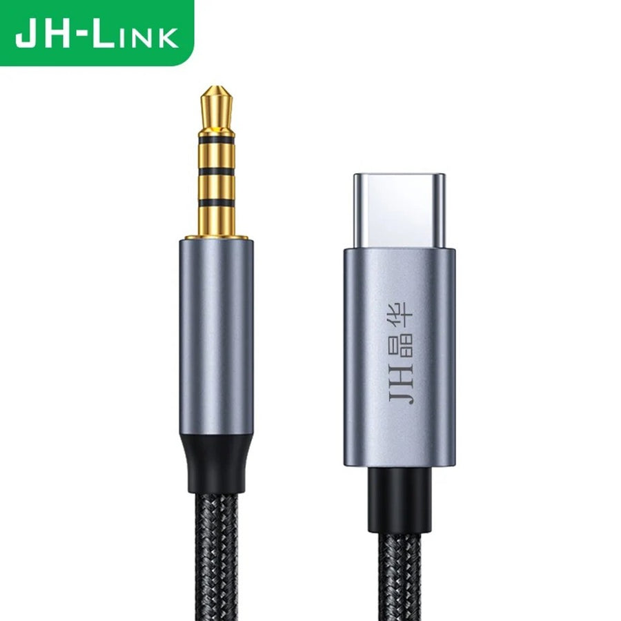 Cable Adaptador USB-C a Audio 3.5 mm