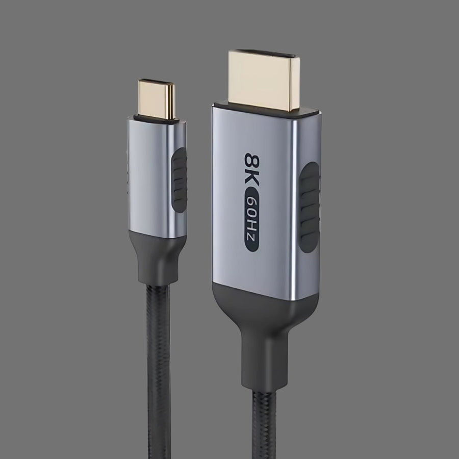 2m USB-C to 8K HDMI 2.1 Cable