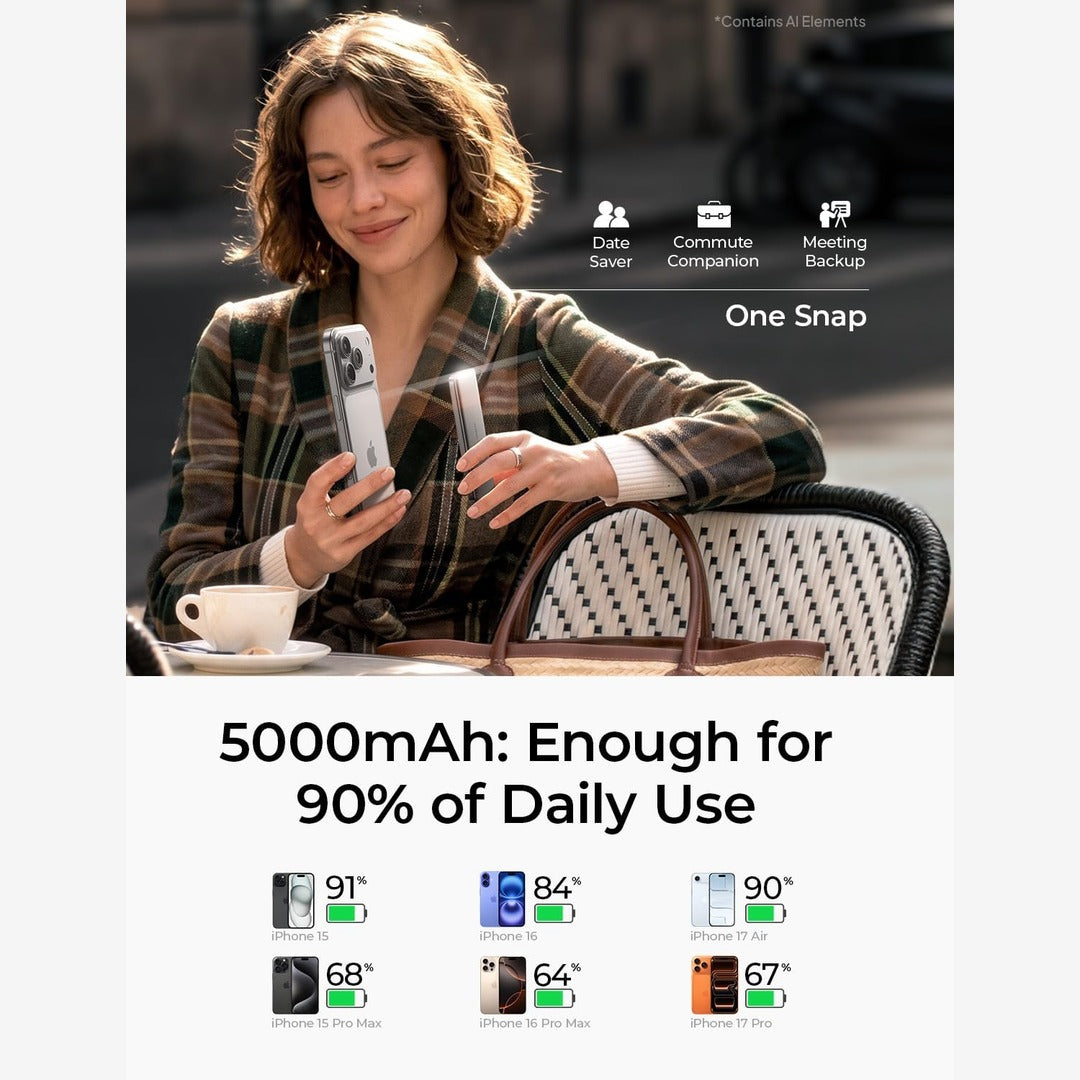 5000mAh Para El Día