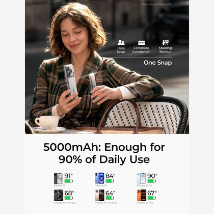 5000mAh Para El Día