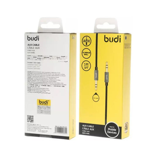 Budi 3.5mm Stereo Audio Auxiliary Cable