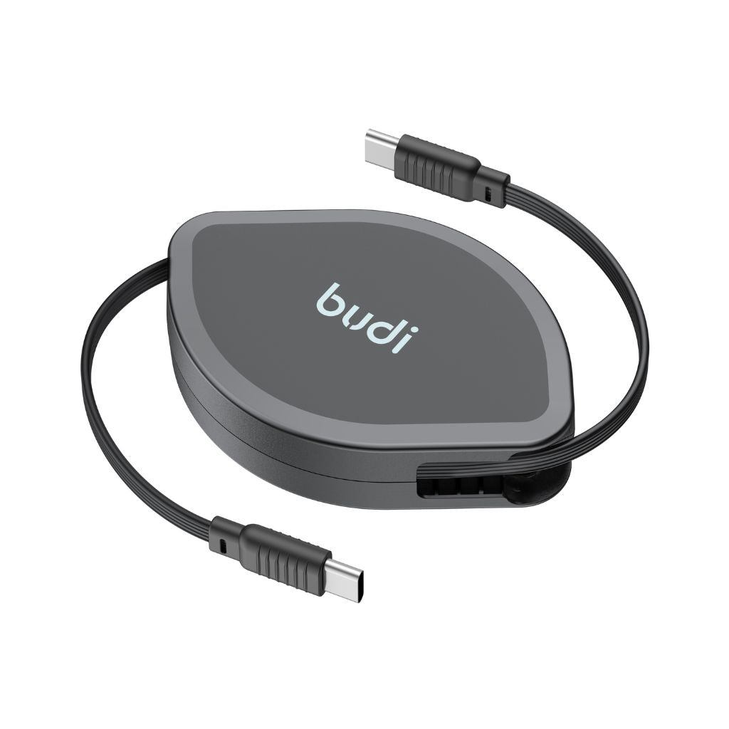 Budi 65W 4 In 1 Retractable USB to Type C Cable