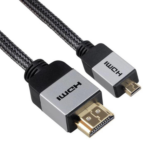 Cable Micro HDMI a HDMI 4K de 5 Metros